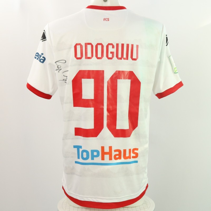 Odogwu's Signed Unwashed Shirt, Sudtirol vs Frosinone 2024