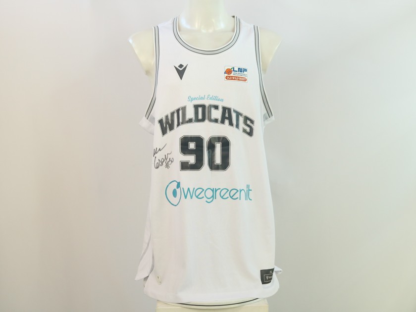 Cesana's Match Worn tank top , Urania Basket 2024 - Signed