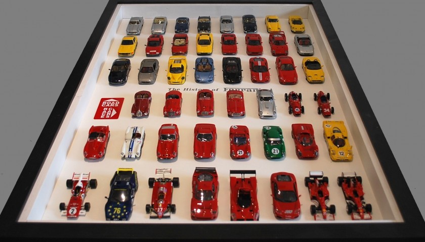 Collezione di 47 modellini Ferrari, Scala 1/43 - CharityStars