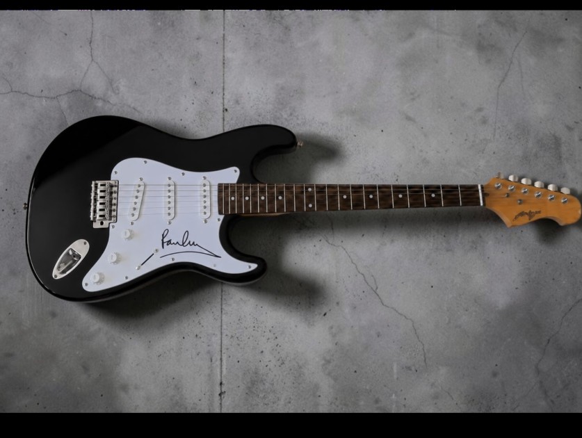 Paul McCartney of The Beatles Signed Electric Guitar