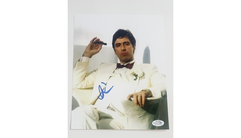 Al Pacino “Scarface” Hand Signed Photograph