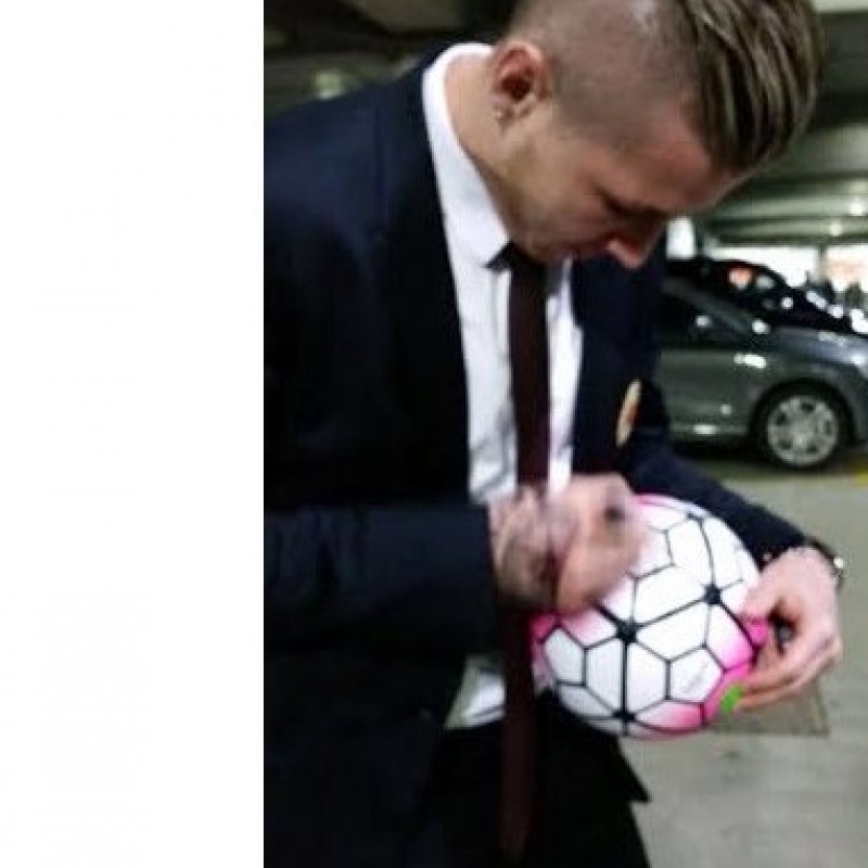 Official Serie A 15/16 match ball signed by AC Milan players 