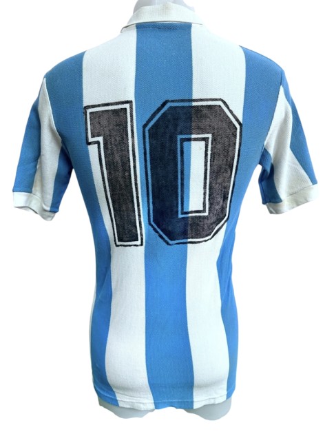 Maradona's Argentina Match-Worn Shirt, 1978/79