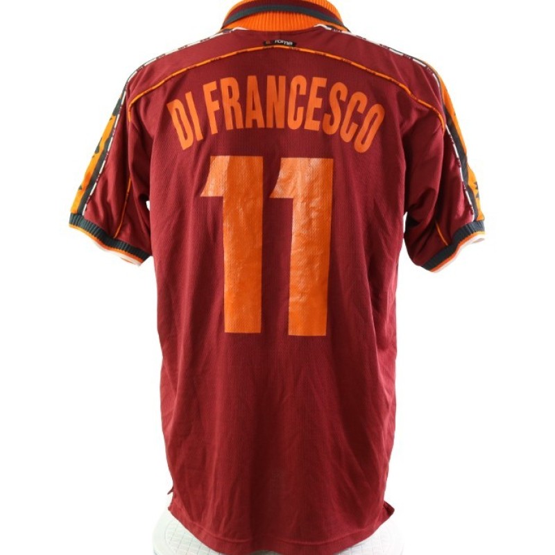 Di Francesco's Roma Match-Issued Shirt, 1998/99 