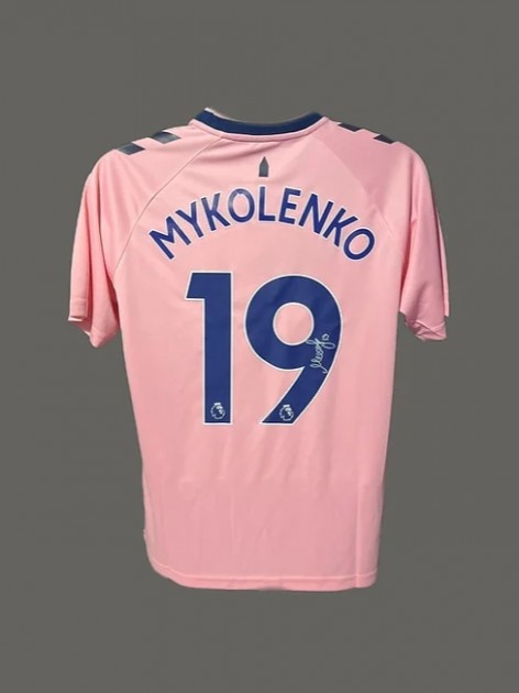 Vitalii Mykolenko's Everton 2022/23 Official Signed Away Shirt ...