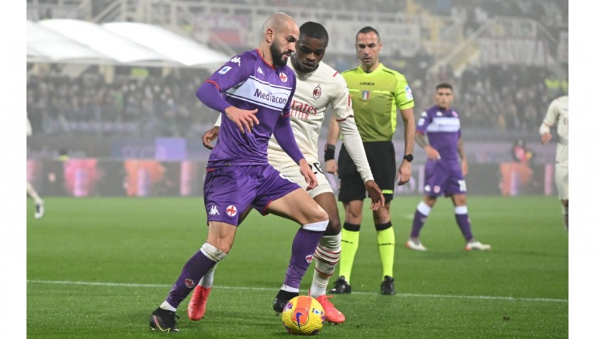 Saponara's Match Shirt, Fiorentina-AC Milan 2021