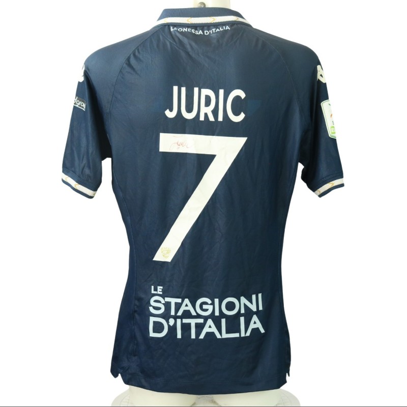 Maglia Juric unwashed Südtirol vs Brescia 2024 - Autografata