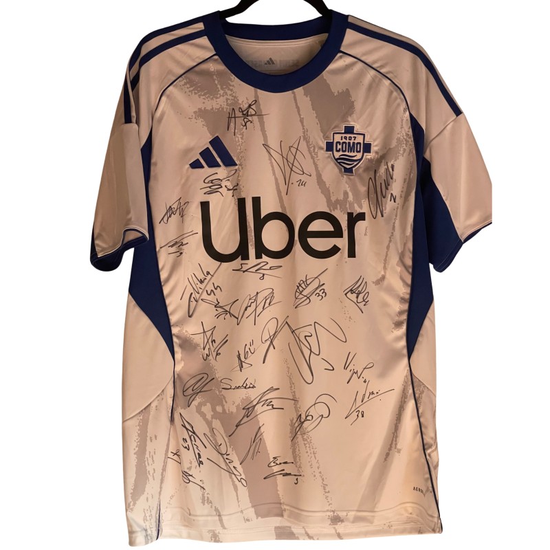 Como Official Shirt, 2025/26 - Signed by the Team