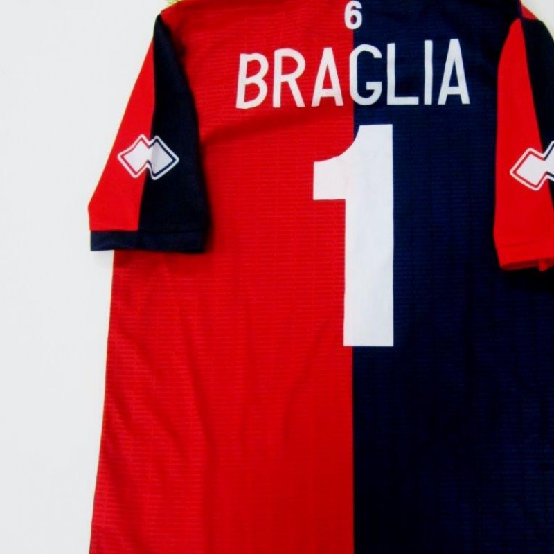 Braglia match worn shirt, derby Genoa-Sampdoria, Slancio di Vita 2013