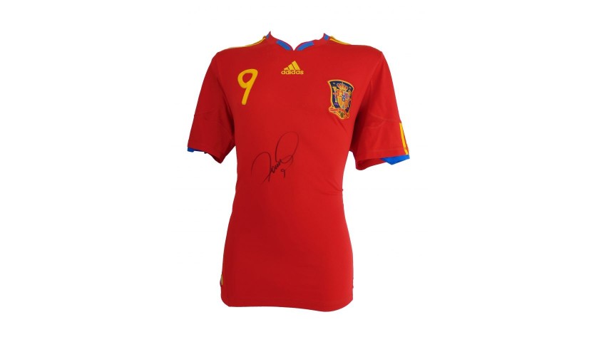 Signed Fernando Torres Shirt - Spain, World Cup 2010