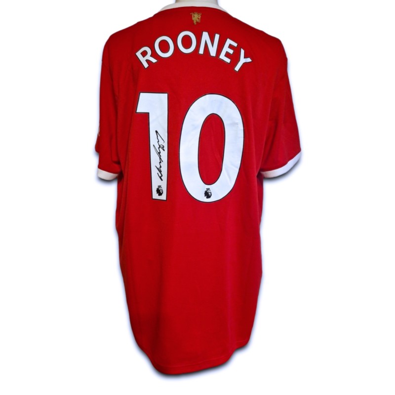 Wayne Rooney's Manchester United Signed Shirt