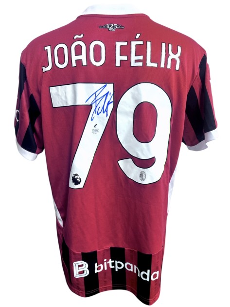 Joao Felix's Milan Signed Replica Shirt, 2024/25