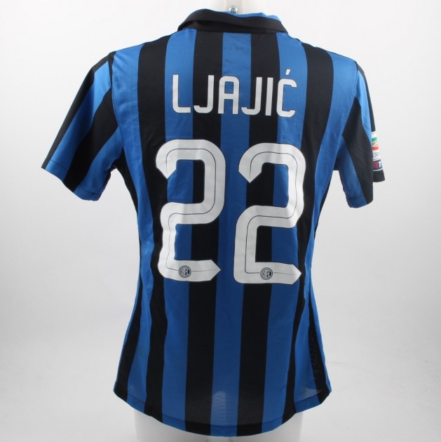 Ljajic Inter match worn shirt, Serie A 2015/2016