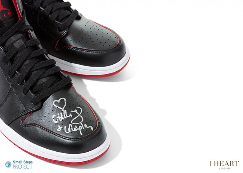 Coldplay's Chris Martin Autographed Nike Air Jordan 30 Trainers from his Personal Collection