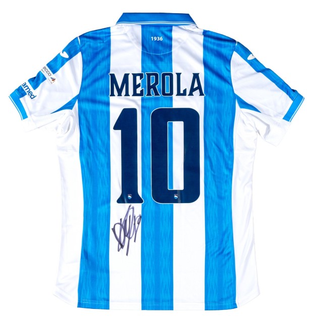 Davide Merola Pescara Jersey, 2024/25 - Autographed