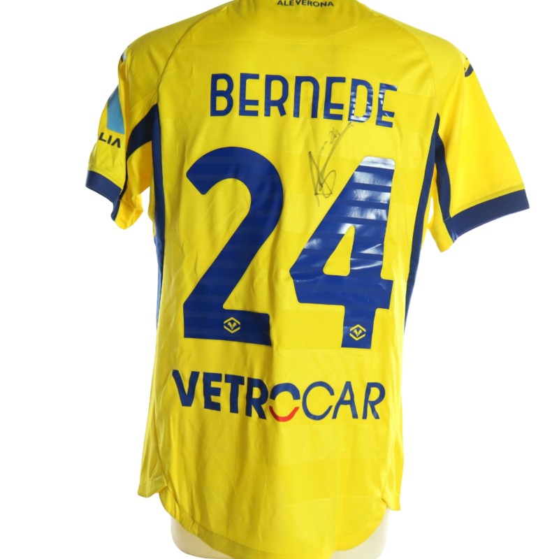 Collection of Three Hellas Verona Items: Official Shirt + Cap + Pennant