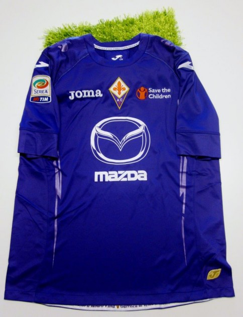 Fiorentina match issued shirt, Giuseppe Rossi, Serie A 2012/2013