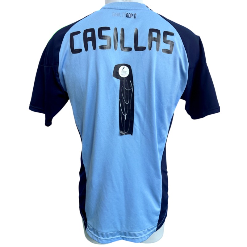 Casillas' Real Madrid Signed Replica Shirt, 2010/11