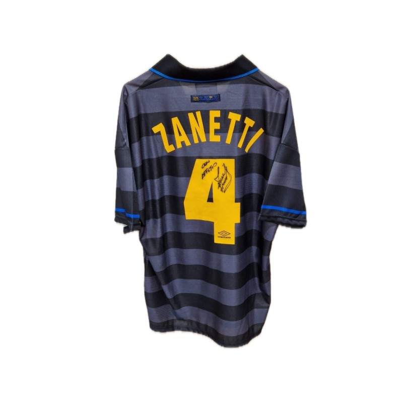 Maglia Ufficiale Zanetti Inter, 1997/98 - Autografata