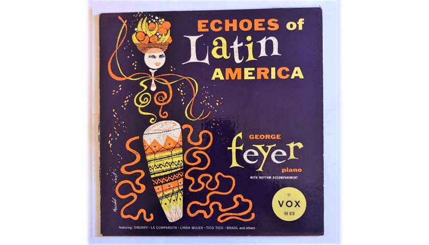 "Echoes of Latin America" LP by George Feyer, 1954