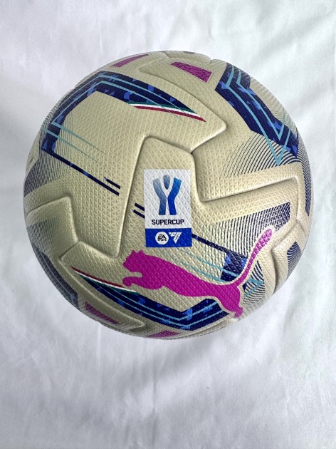 Inter va Lazio Official Unwashed Match-Ball, Italian Supercup 2024