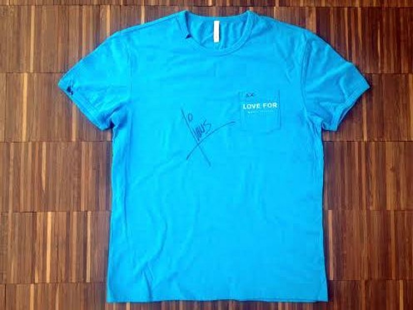 Linus signed t-shirt - SUN68 & Love for Music