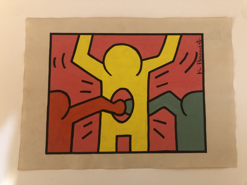 Keith Haring Signed Screenprint