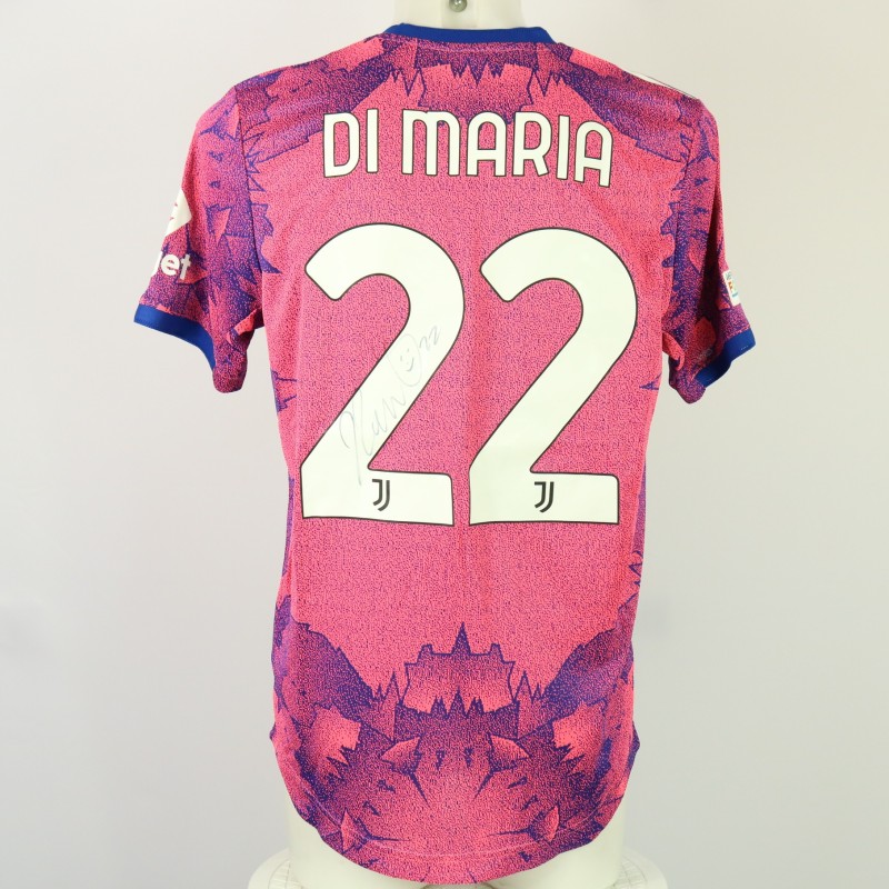 Di Maria's Juventus Signed Match Shirt, 2022/23 