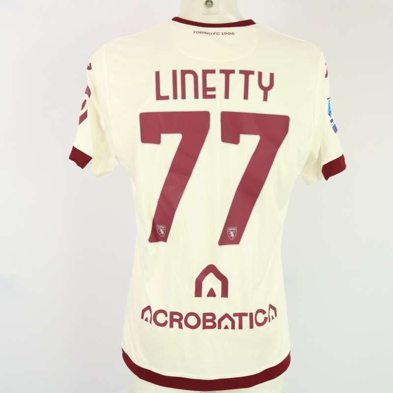 Maglia Linetty unwashed Atalanta vs Torino 2024