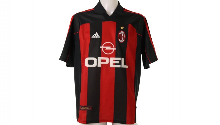 Authentic Shevchenko AC Milan Signed Shirt, 2001/02 - CharityStars