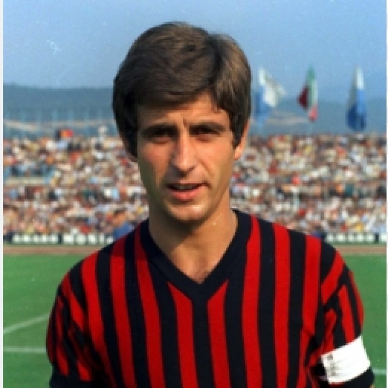 Gianni Rivera's AC Milan 1970s Match Worn Shirt