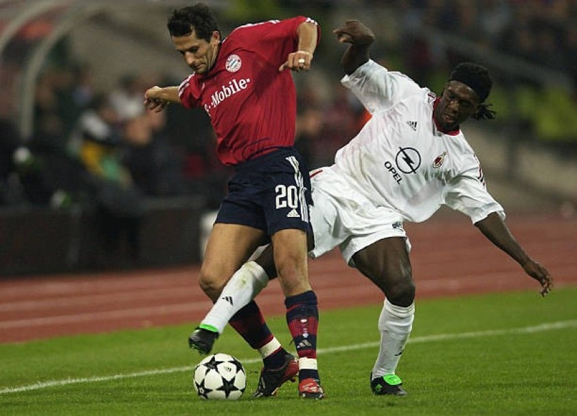 Salihamidzic's Match Shirt, Bayern Munich vs AC Milan 2002
