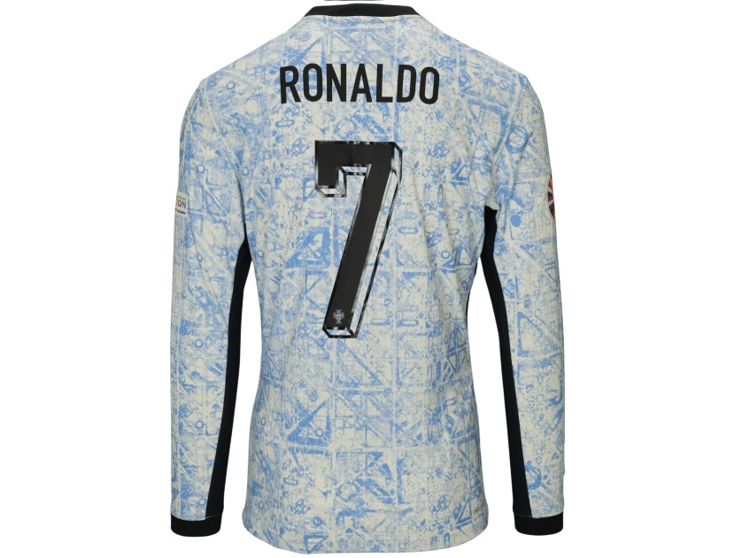 Ronaldo's Match-Issued Shirt, Georgia vs Portugal EURO 2024