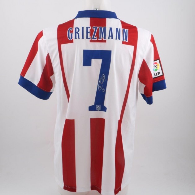 Griezmann Atletico Madrid signed shirt, Liga 14/15