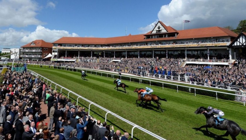 Two Chester Racecourse Badges to the Winning Post Enclosure 