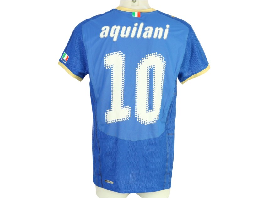 Maglia Aquilani preparata Grecia vs Italia 2008