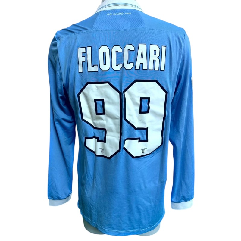 Floccari's Lazio vs Inter Match-Worn Shirt, 2012