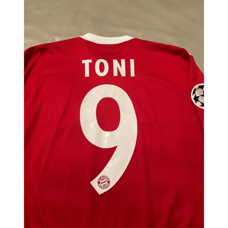 Toni's Bayern Monaco Match-Issued Shirt, 2008/09