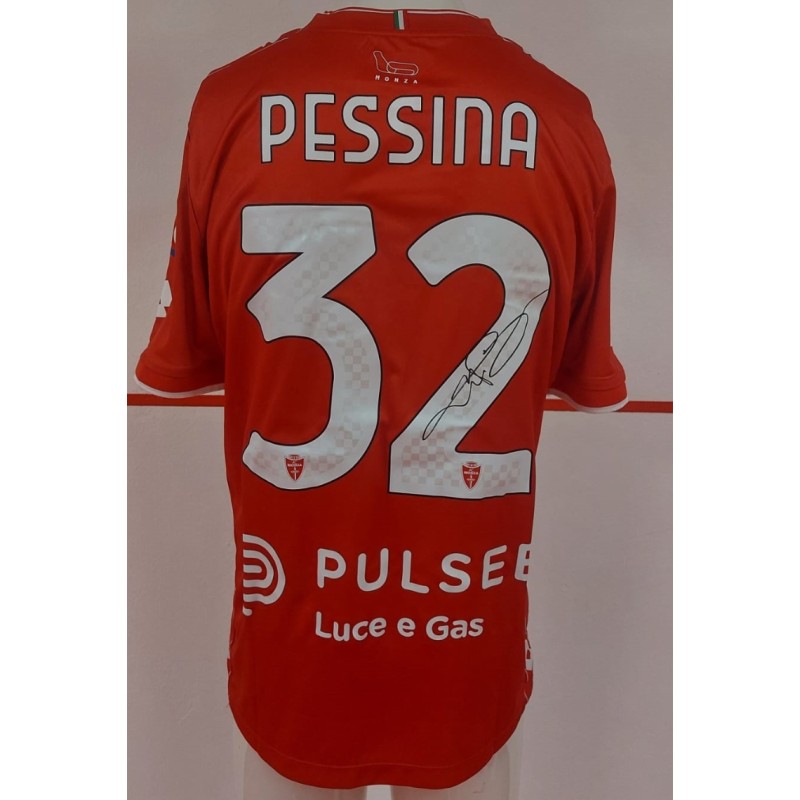 Maglia AC Monza - Autografata da Pessina