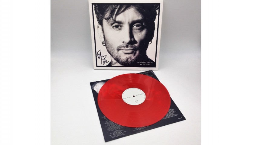 "La mia voce" Vinyl Signed by Fabrizio Moro