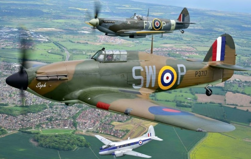 20 Minute Fly With a Spitfire Experience