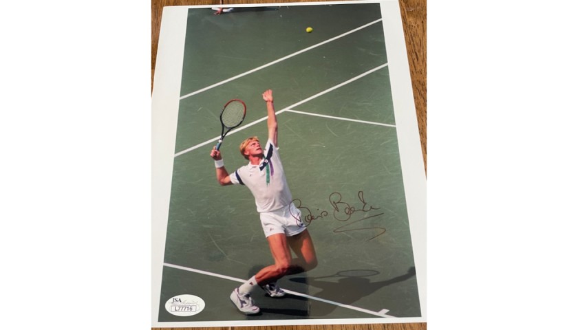 Boris Becker Signed Photo