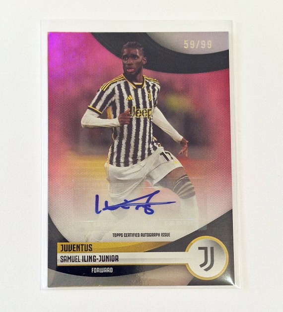 Samuel Iling-Junior - Rare Topps signed Card Numbered Edition 59/99