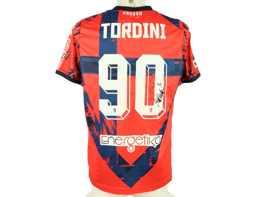 Maglia Tordini unwashed Legnago vs Padova 2024 - Autografata