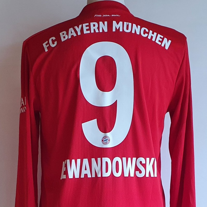 Lewandowski's Bundesliga FC Bayern Munich Match Shirt