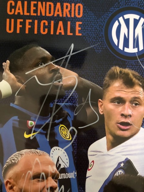 Inter Official Calendar 2024 - Signed by the players - CharityStars
