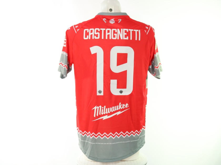 Castagnetti's Cremonese vs Sampdoria Unwashed Shirt, 2024 - Special Christmas Edition