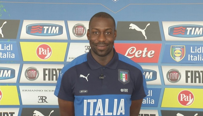 Stefano Okaka's Italy National Football Team Trench Coat