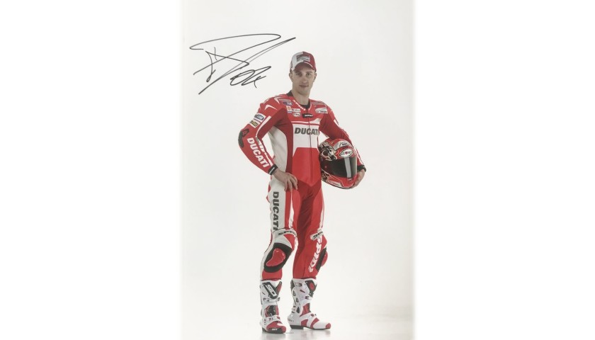Photograph Signed by Andrea Dovizioso