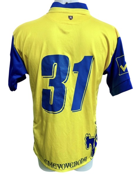 Chievo Verona Match-Worn Shirt, 2012/13